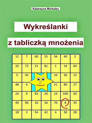 cover image of Wykreślanki z tabliczką mnożenia